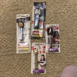 Star Wars candy PEZ Dispensers Set of 4